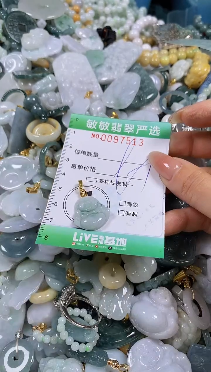 【闪购商品】翡翠颈饰未镶嵌闪购0097513