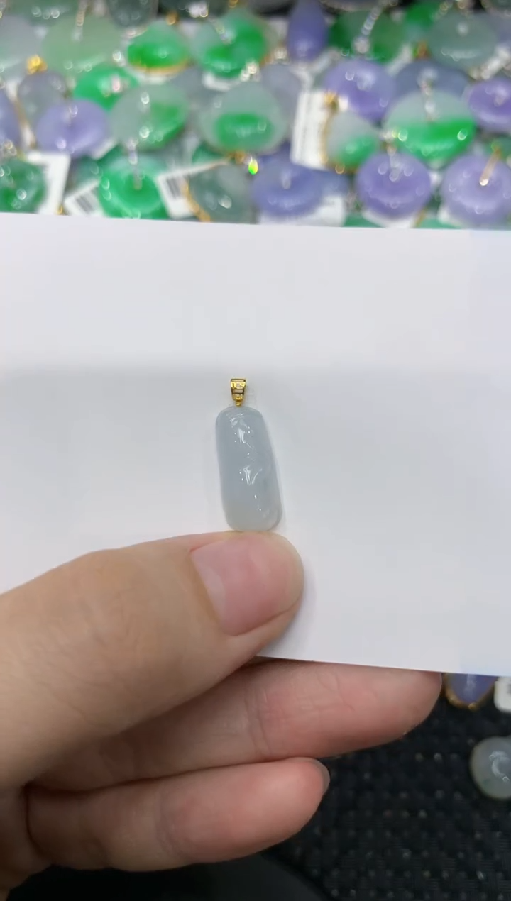 【闪购商品】翡翠颈饰18K金镶嵌11111111111111111111