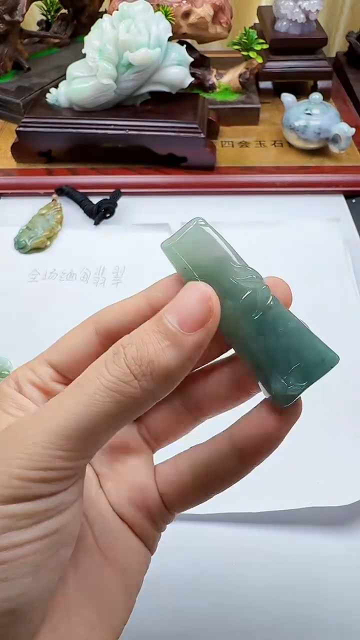 吊坠(不含链)未镶嵌翡翠1