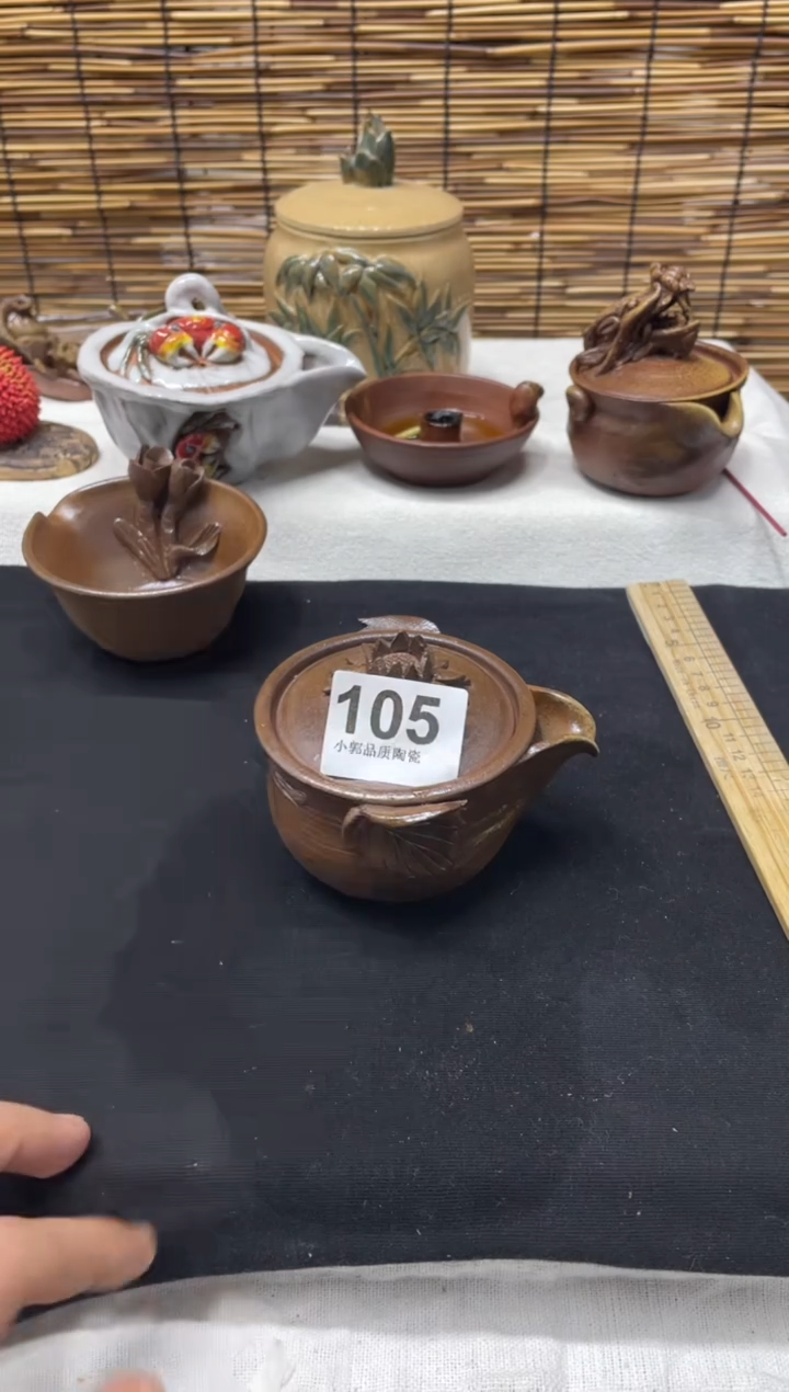【闪购商品】杯105精美粗陶手工柴烧