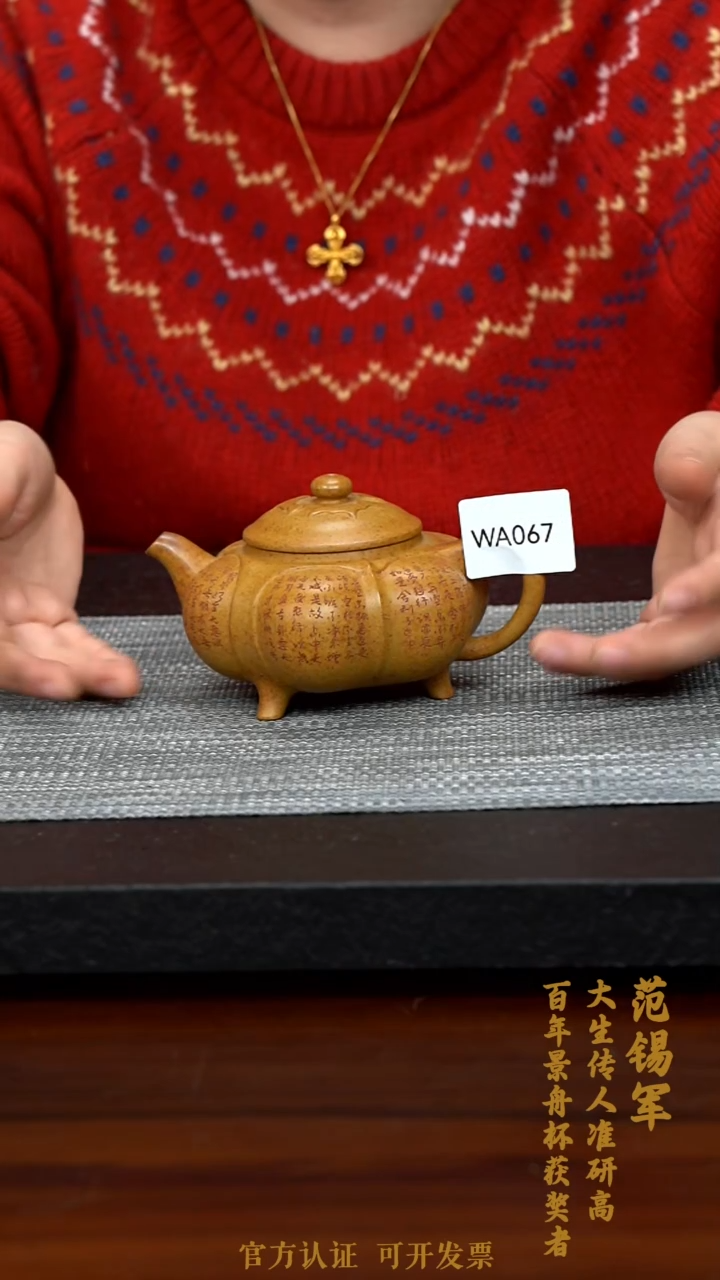 【闪购商品】紫砂茶壶WA067-0208JXF