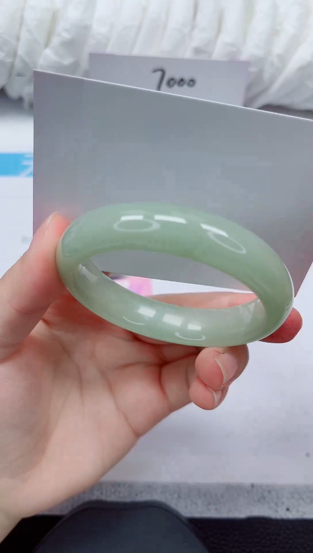 未镶嵌手镯石英质玉78-52/53