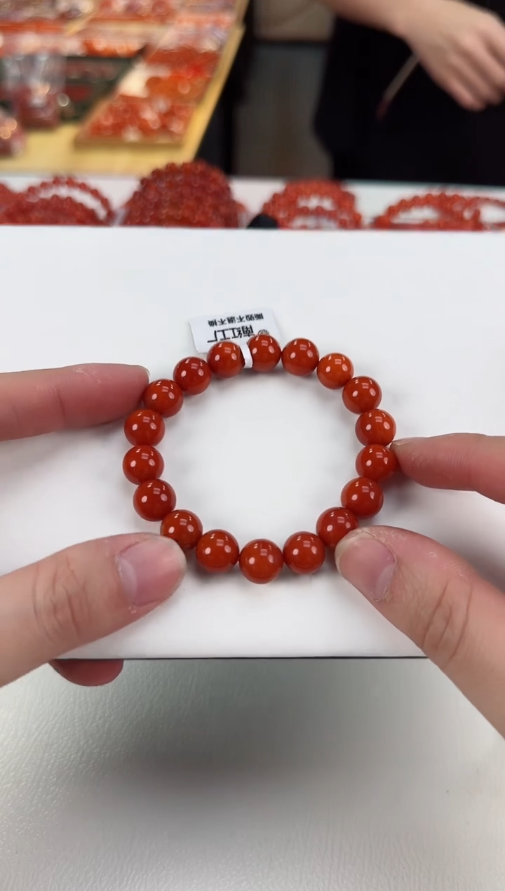 【闪购商品】南红玛瑙瓦西手串10+未镶嵌一个/条