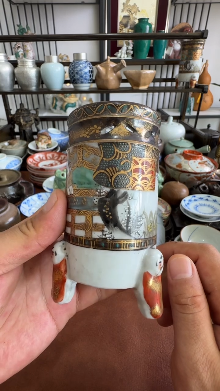 瓷片九谷好看的物件不错