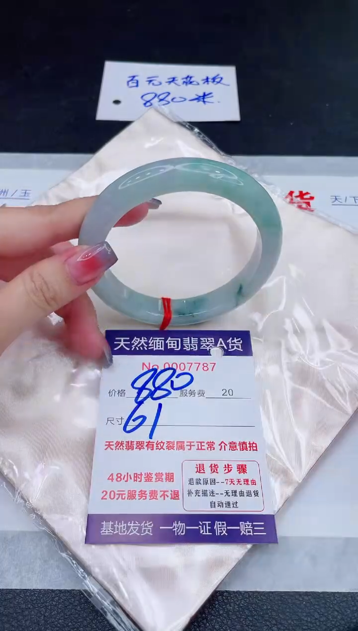 未镶嵌手镯翡翠880