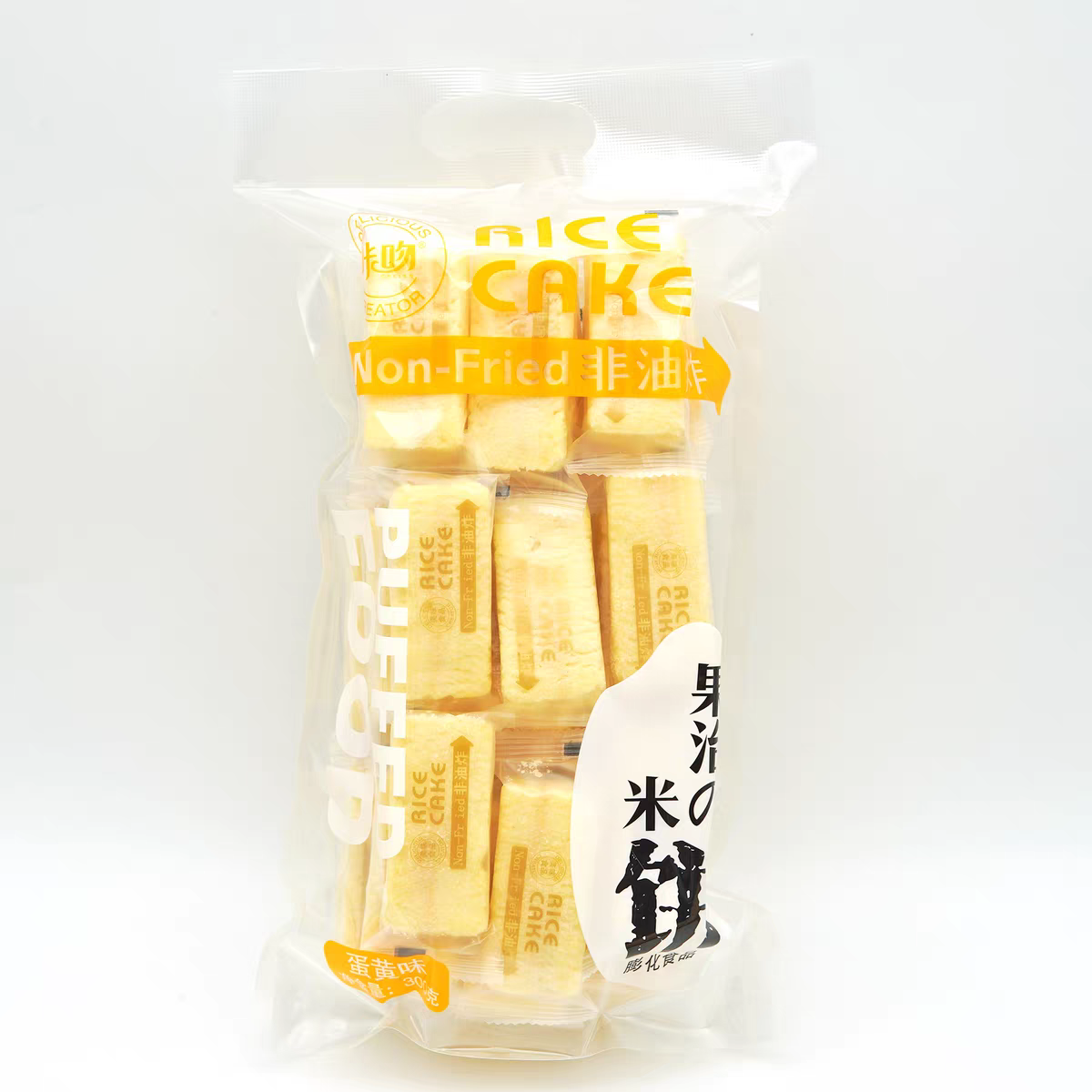 妙福客轻食米饼蛋黄味300g