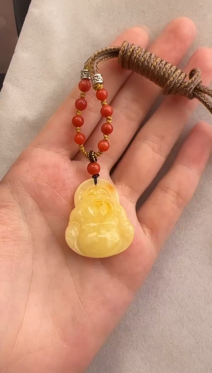 【闪购商品】琥珀裸石未镶嵌10208181-吊坠