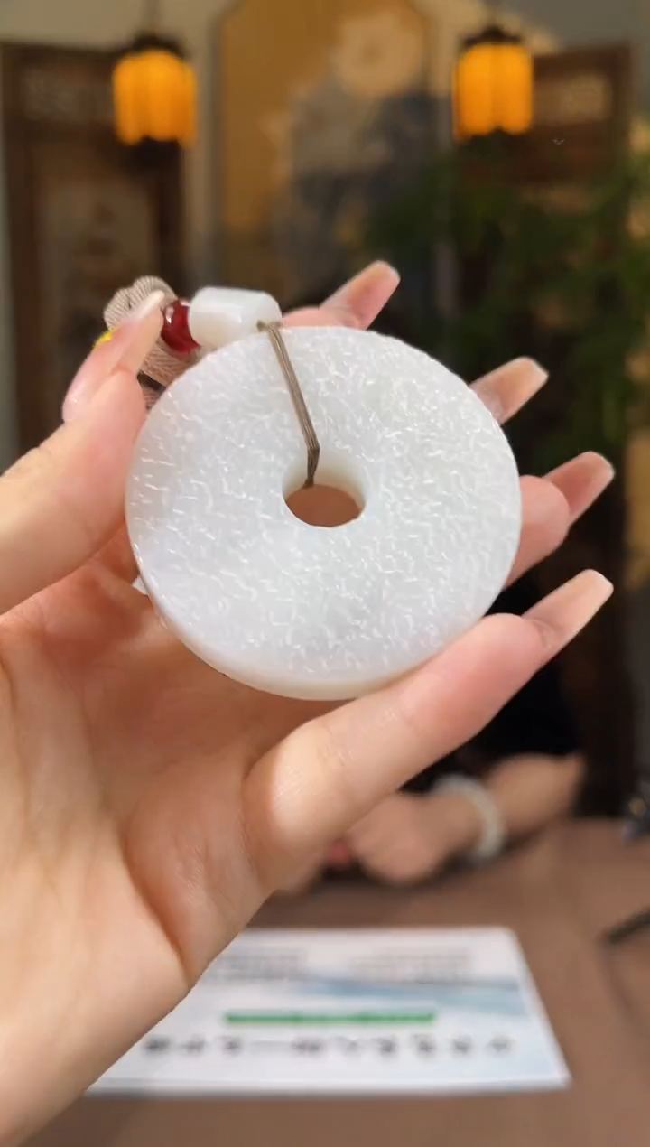 和田玉未镶嵌颈饰S930