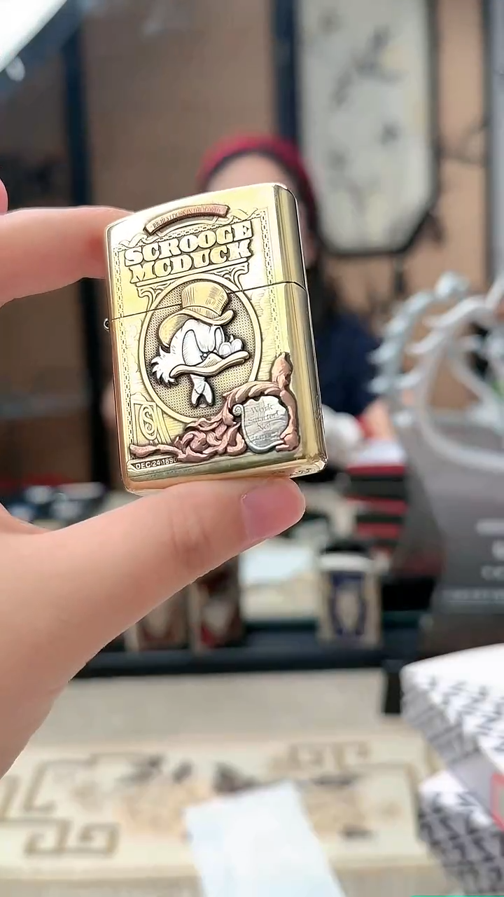 Zippo官方正品 暴富鸭