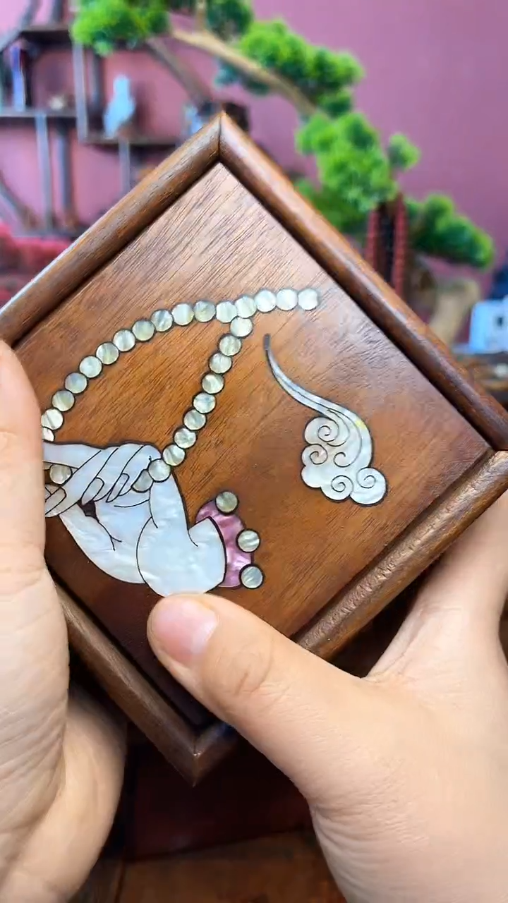 【闪购商品】木中之❤王妍妍孤87-大粒随型单黑木盒