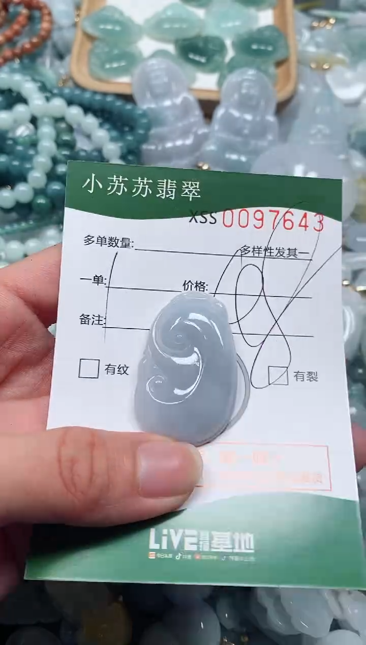 【闪购商品】翡翠颈饰未镶嵌闪购商品0097643