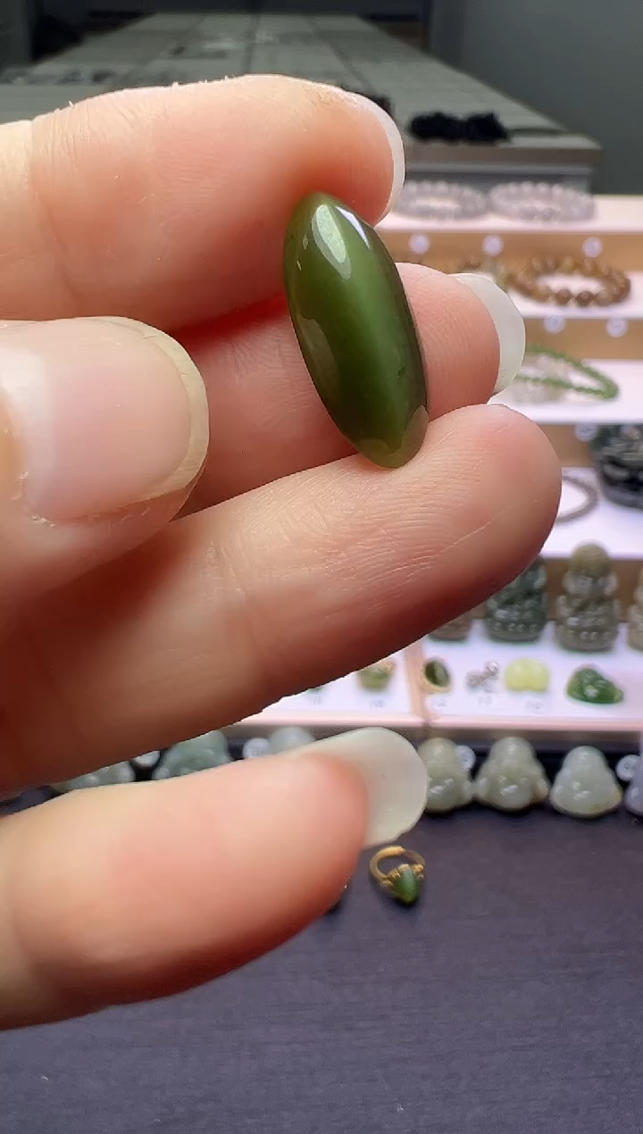 颈饰未镶嵌和田玉323号链接卡19*18*4mm