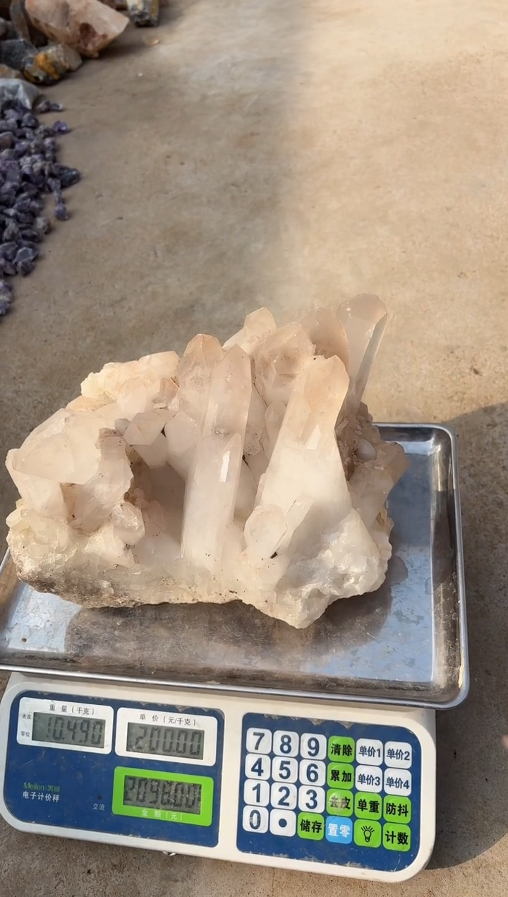 【闪购商品】水晶摆件未镶嵌水晶654