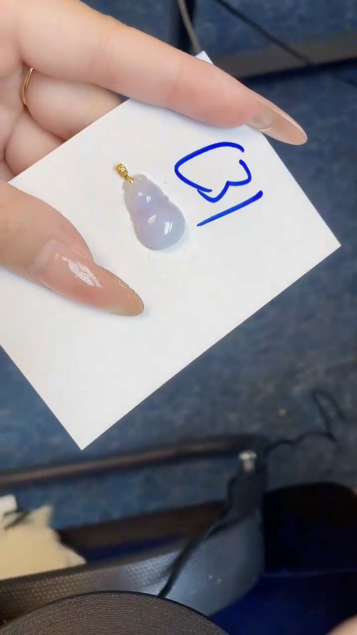 【闪购商品】翡翠颈饰18K金镶嵌000000000