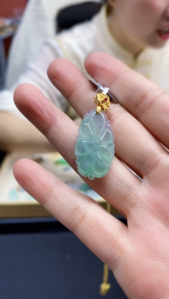 颈饰未镶嵌翡翠翡翠吊坠