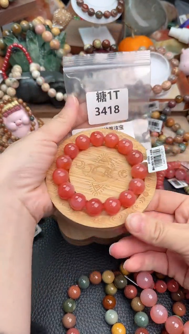 【闪购商品】石英质玉手链未镶嵌1T3418