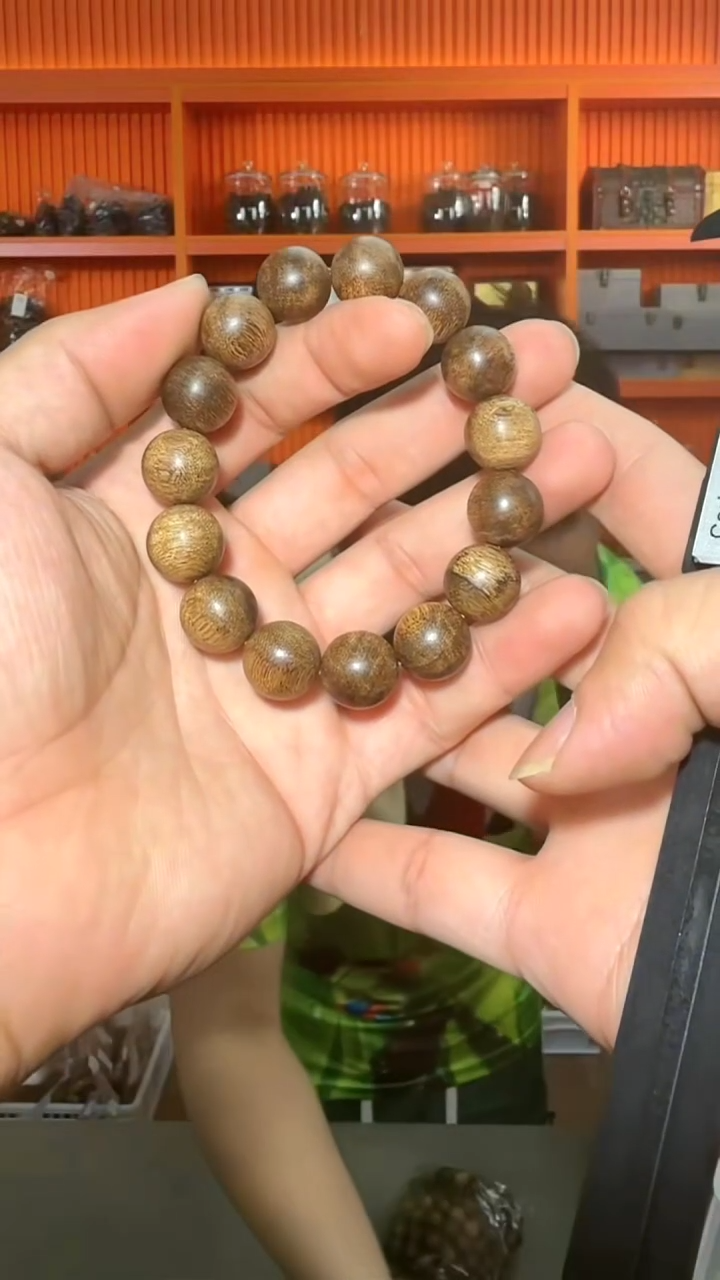 沉香手串162号单圈棋楠多样性发一