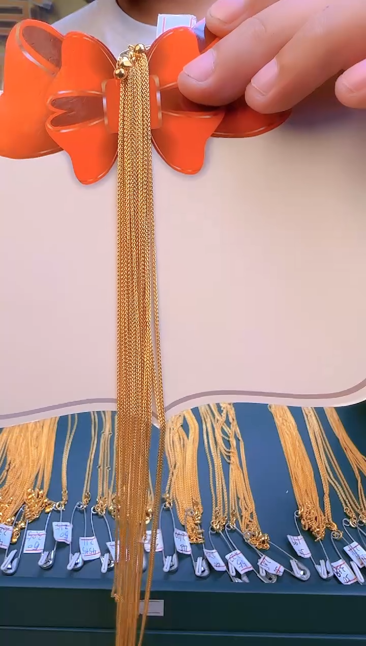 55cm爱心抽拉肖邦链2.55g（多样性发货）