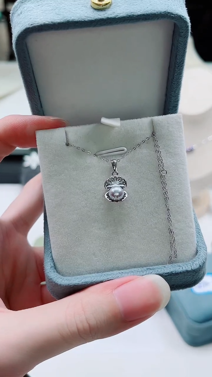 银S925镶嵌其他海水珍珠多样性发一1255