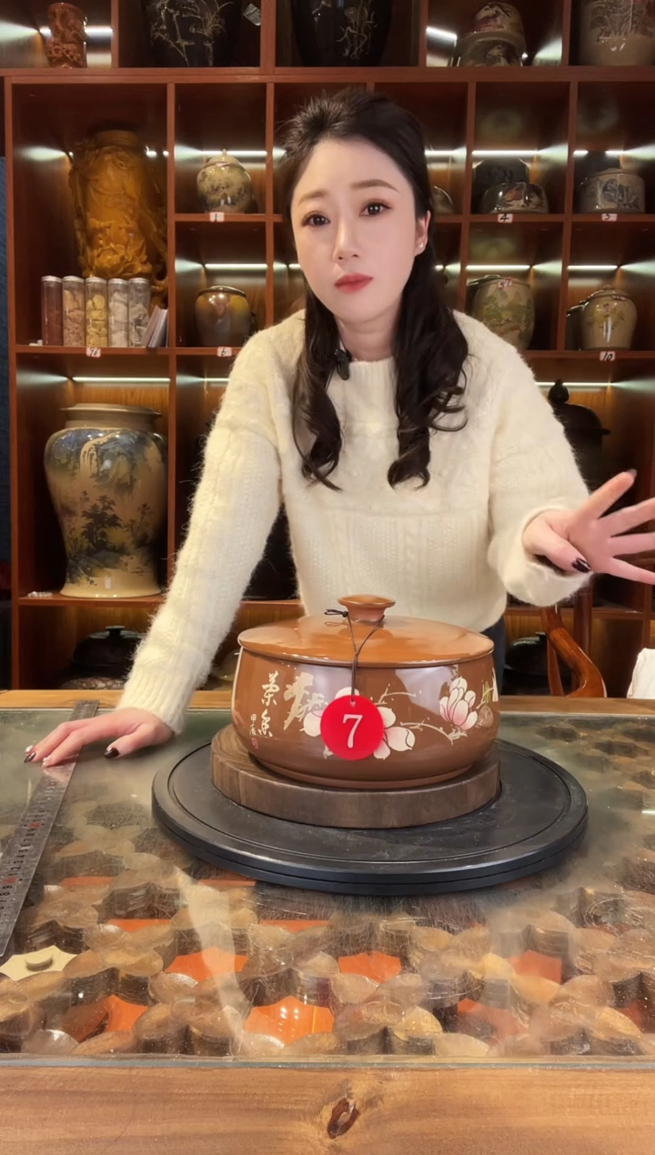 【闪购商品】缸云南建水紫陶三饼缸@7