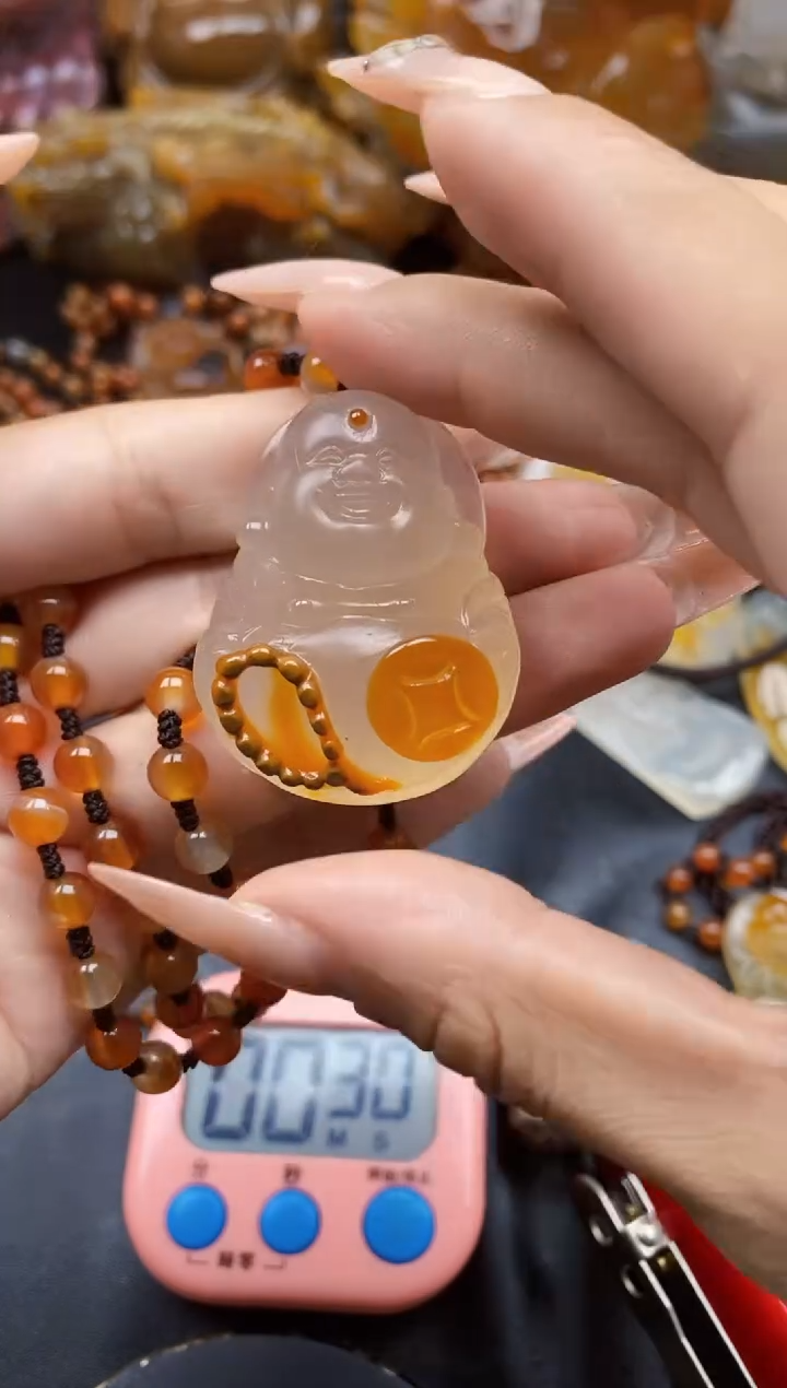 玛瑙/玉髓颈饰未镶嵌ll