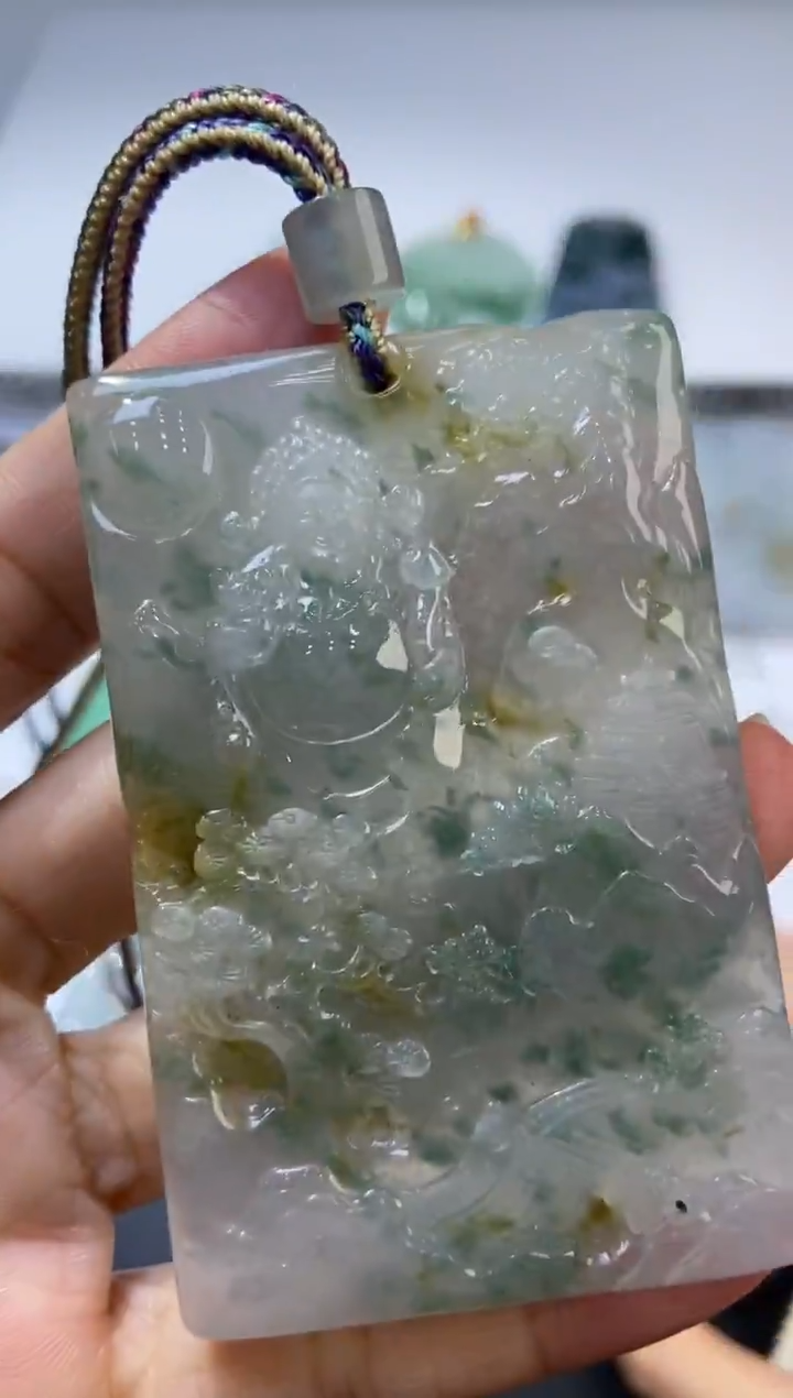 未镶嵌挂件翡翠隆*锵376544  多人