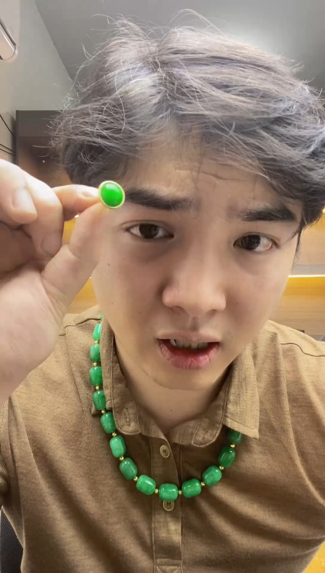 翡翠未镶嵌耳钉【浠家定制】缅料高端小鸽子蛋耳钉