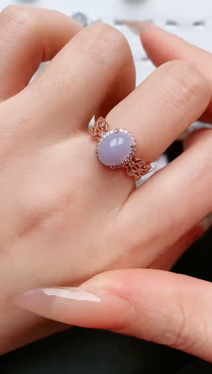 【闪购商品】翡翠戒指银S925镶嵌......