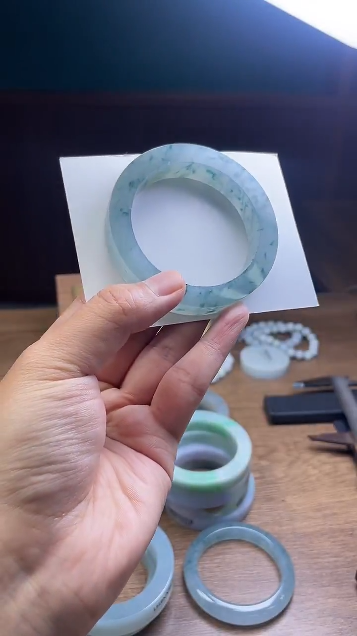 未镶嵌手镯定制翡翠～**～定制