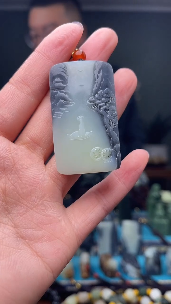 未镶嵌和田玉挂件1