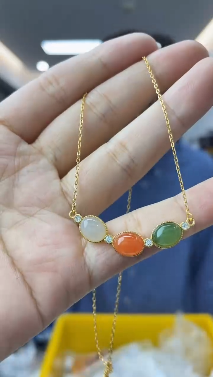 【闪购商品】和田玉·银S925镶嵌多样性一件发货