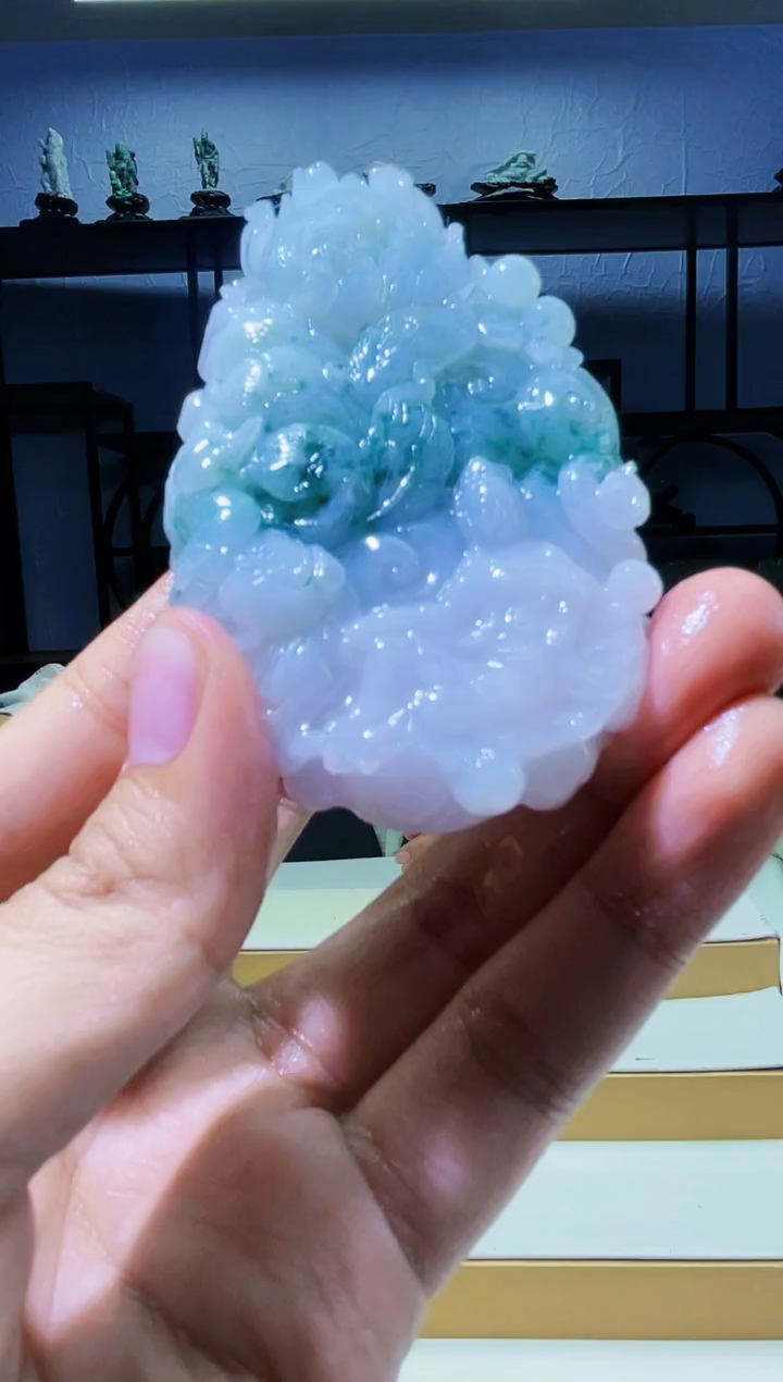 【闪购商品】定制翡翠未镶嵌毛货02220060 