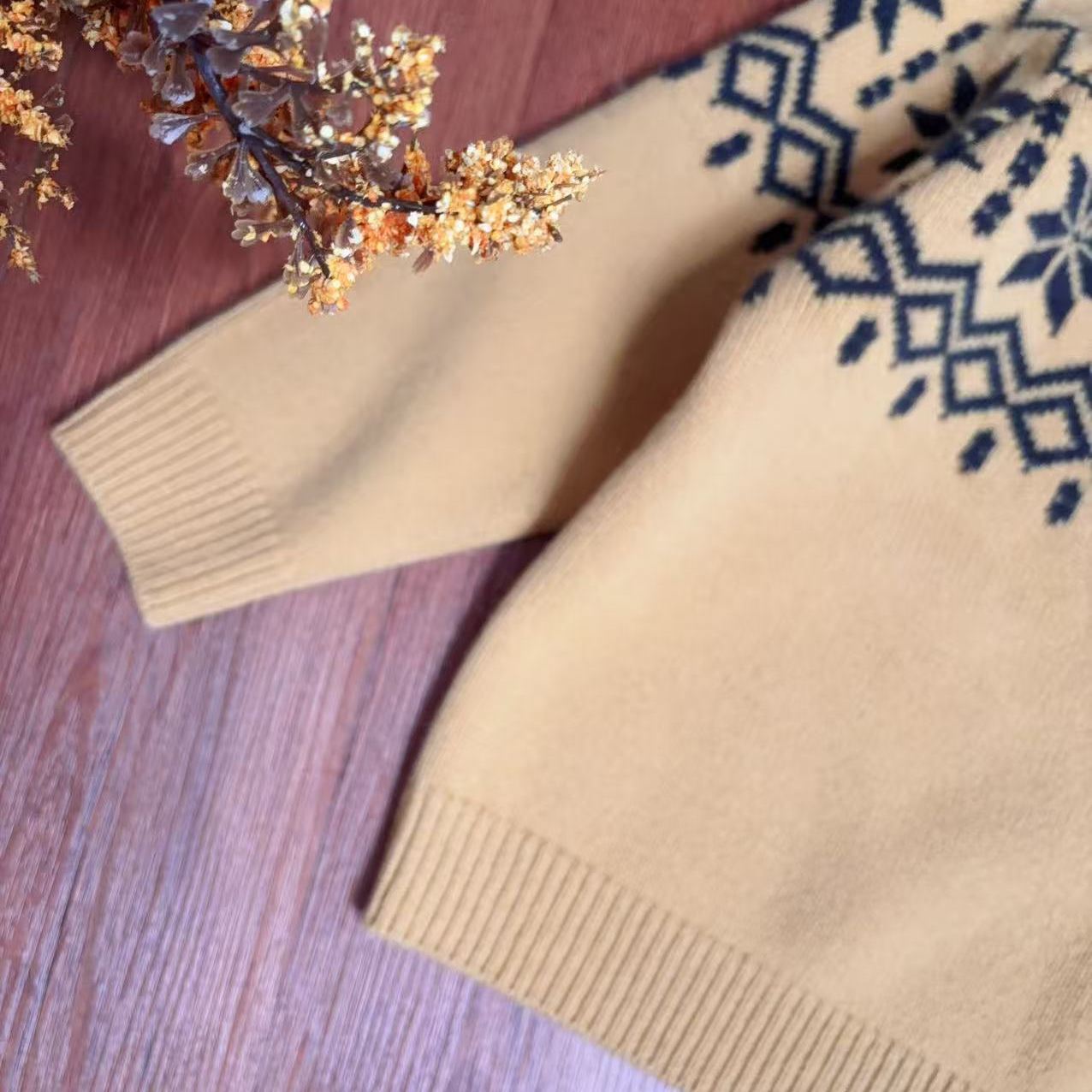 K(301-400)纯羊毛100童装毛衣福利款