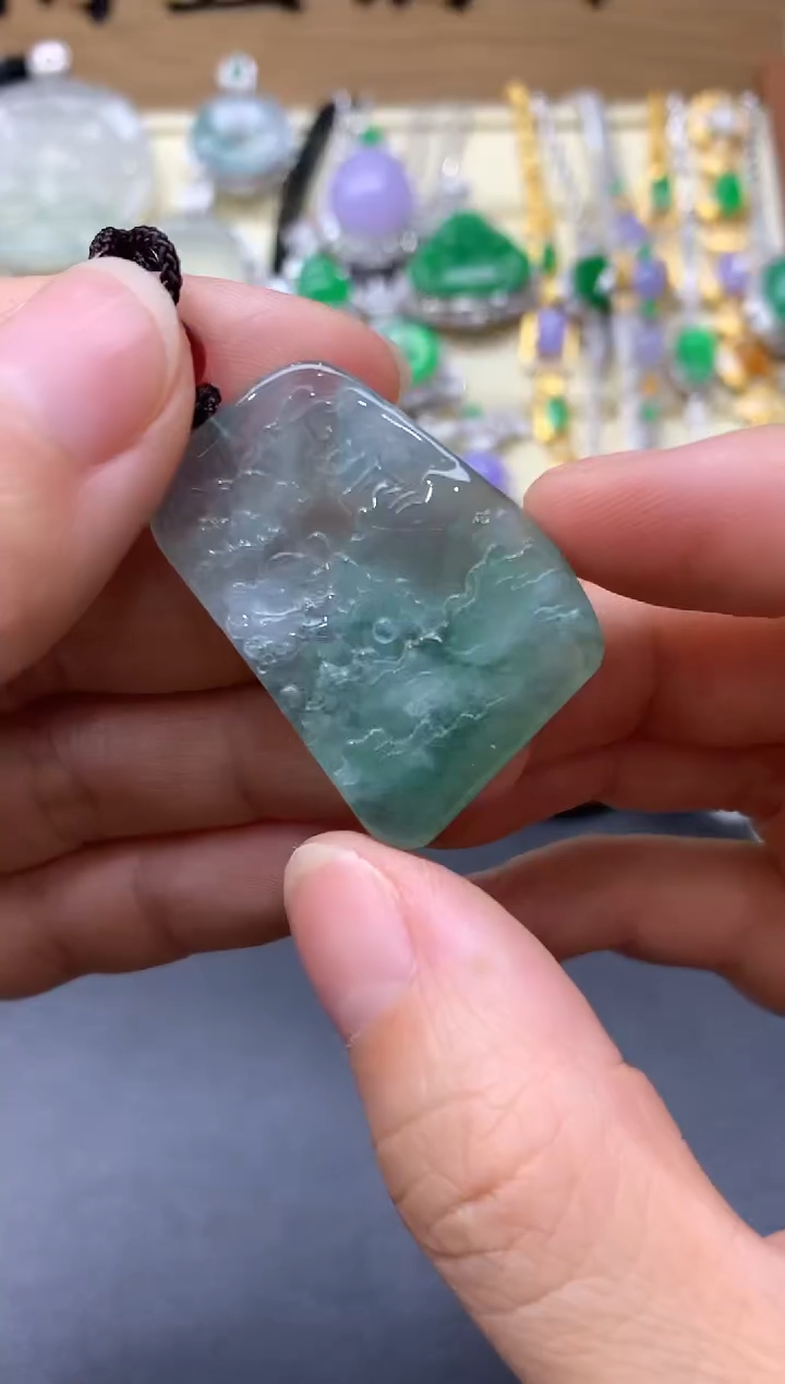 颈饰未镶嵌翡翠70-中国好珍宝