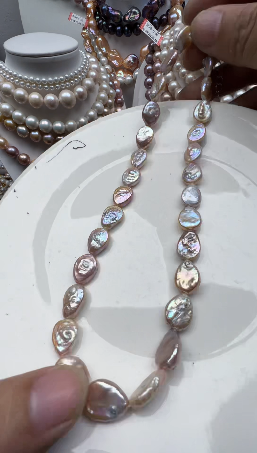 【闪购商品】淡水珍珠颈饰未镶嵌1