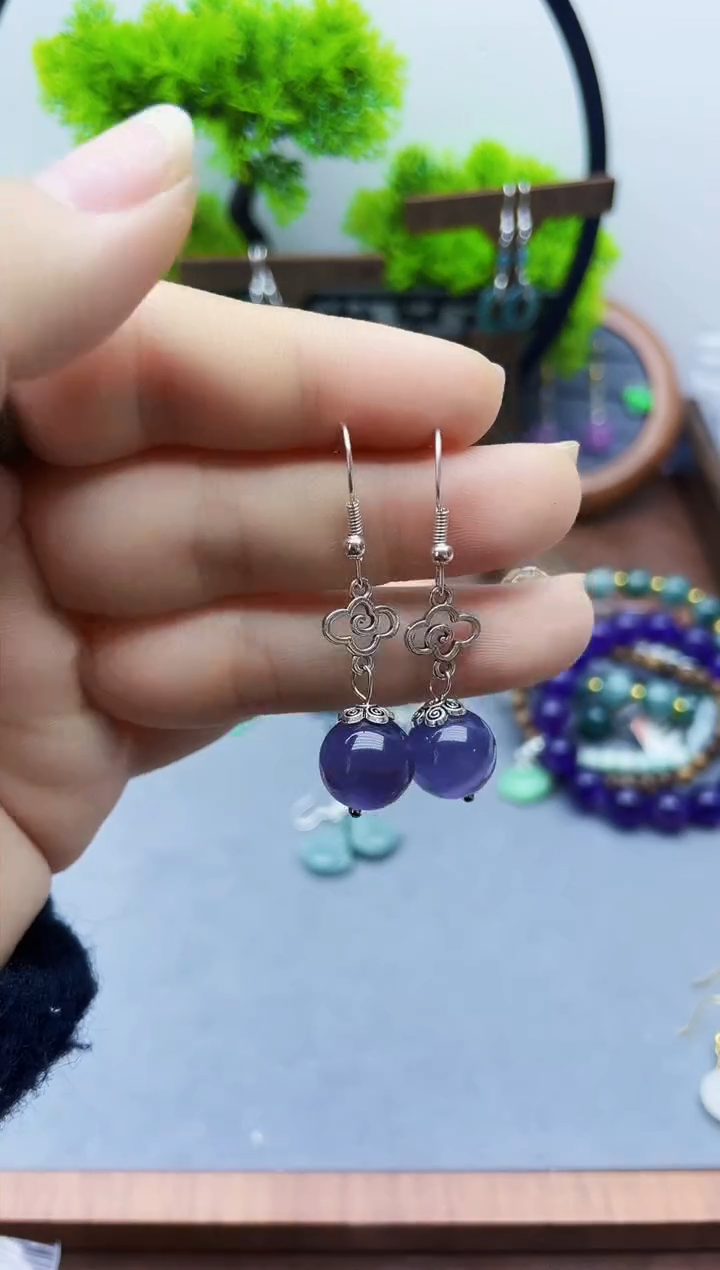 未镶嵌耳饰玛瑙/玉髓196000