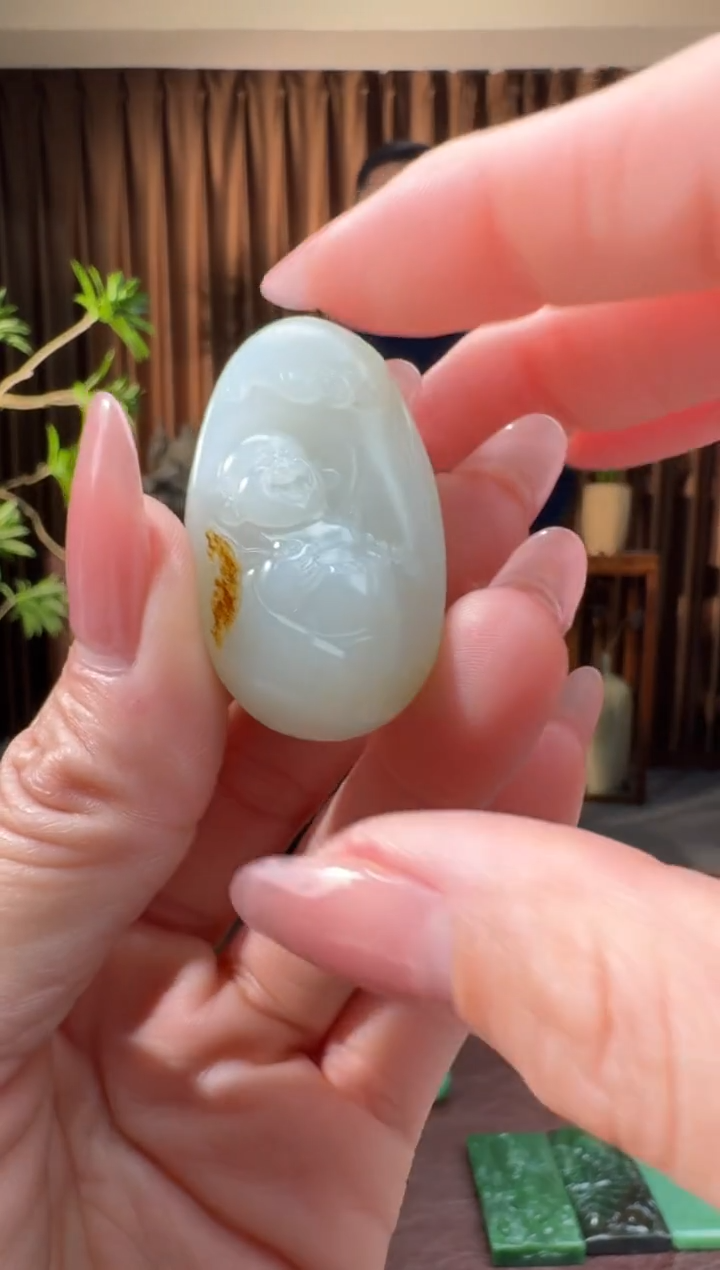 颈饰未镶嵌和田玉89潘老师12.1多样性拍一发一