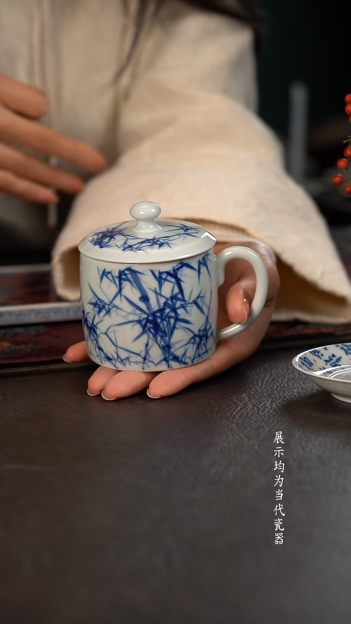 200c 厚力煊清风竹老板杯 随机