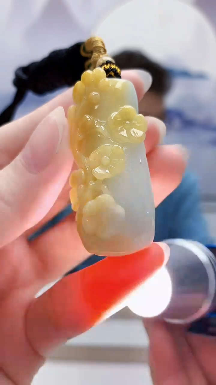 未镶嵌定制翡翠5175ry-毛货挂件47