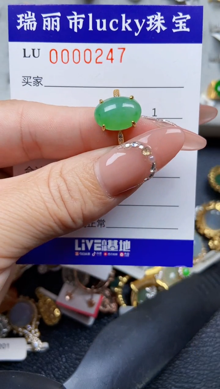 【闪购商品】翡翠颈饰银S925镶嵌0247