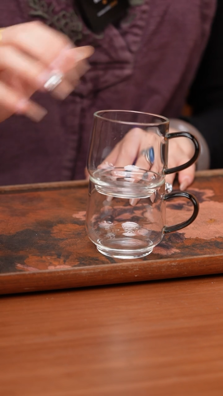 【闪购商品】璃享/水月杯2入/烟灰/不批发