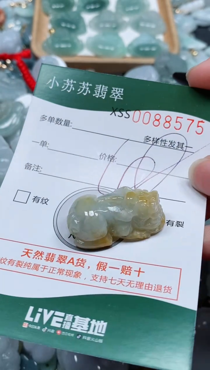 【闪购商品】翡翠颈饰未镶嵌闪购商品0088575