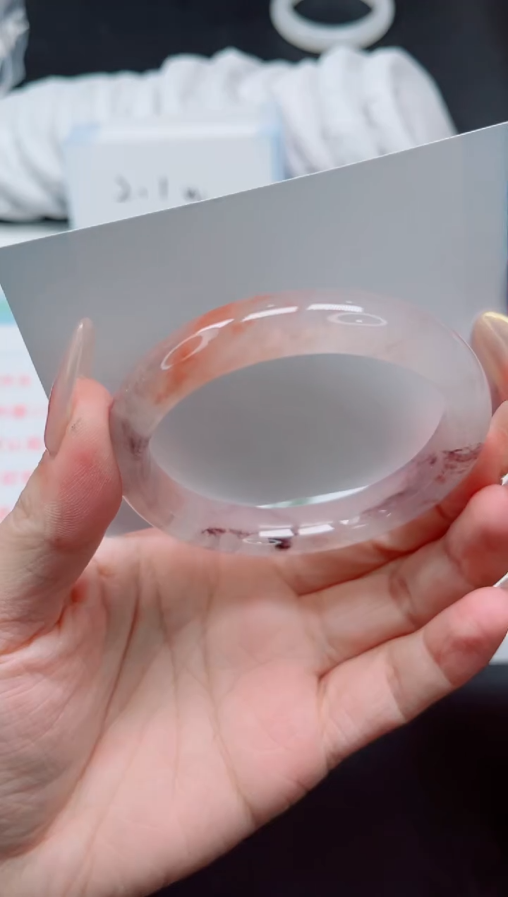 【闪购商品】石英质玉手镯未镶嵌696-56.4