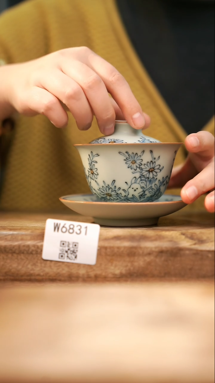 【经典福利】/ 盖碗@@W6831