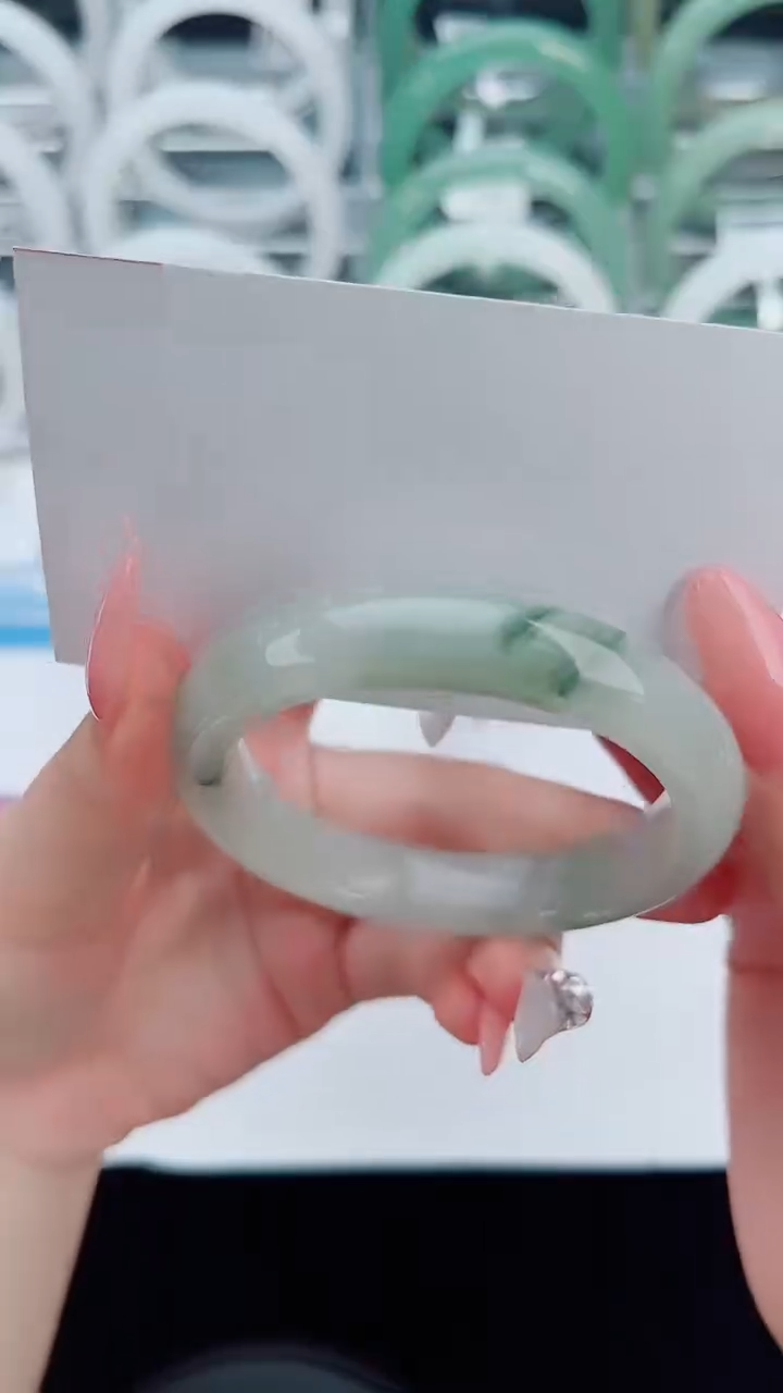 未镶嵌手镯石英质玉110-53/54