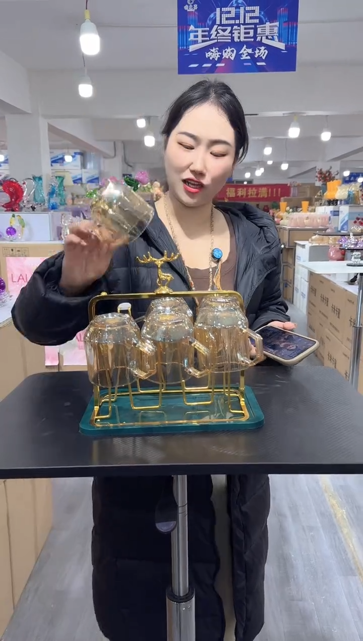 【闪购商品】琉璃静姐花器X-品