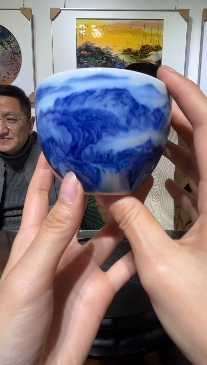 【闪购商品】杯子  C29【人间瓷画】《郭晋》