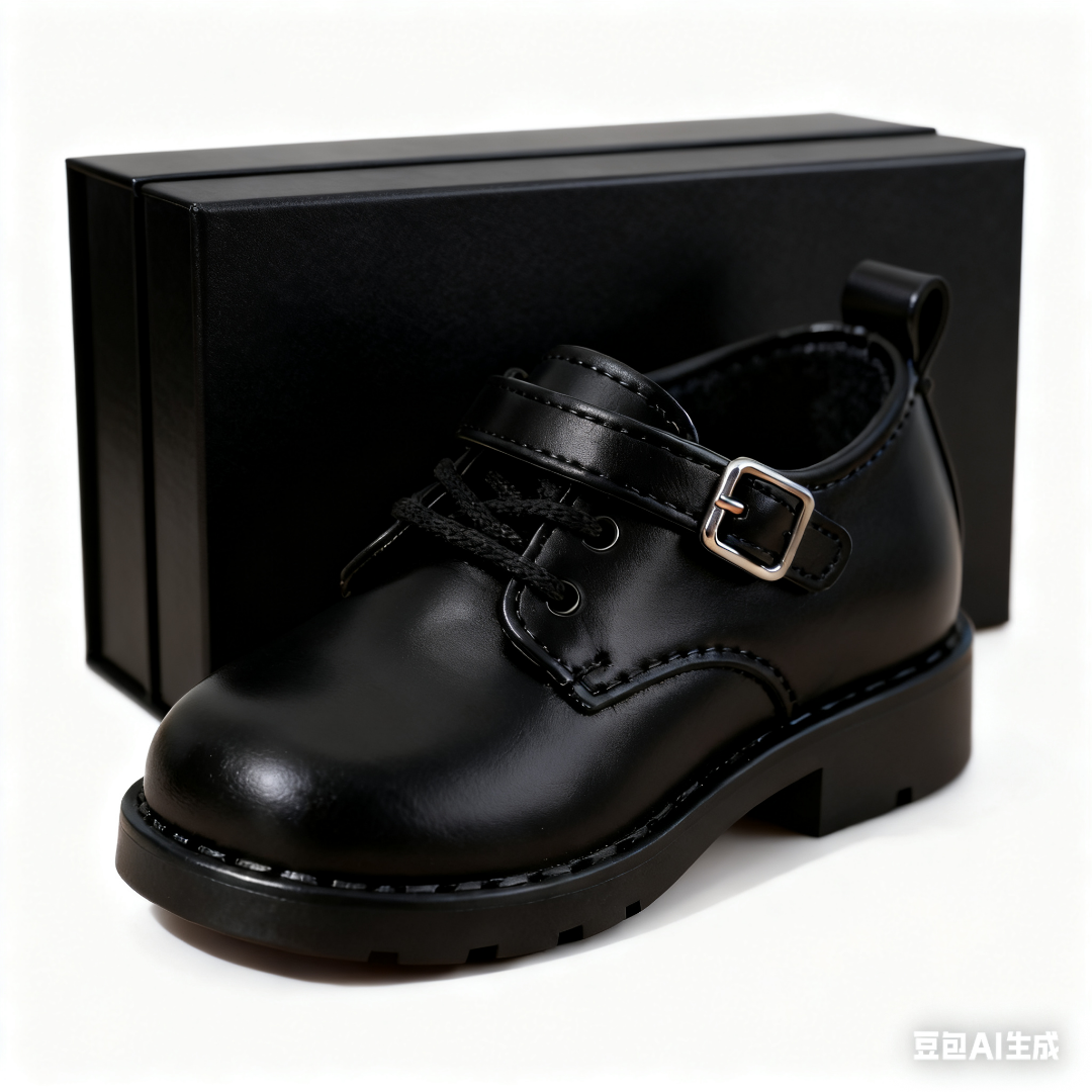 【正包包】M家牛皮英伦真皮平底圆头粗跟简约百搭时尚乐福鞋B223