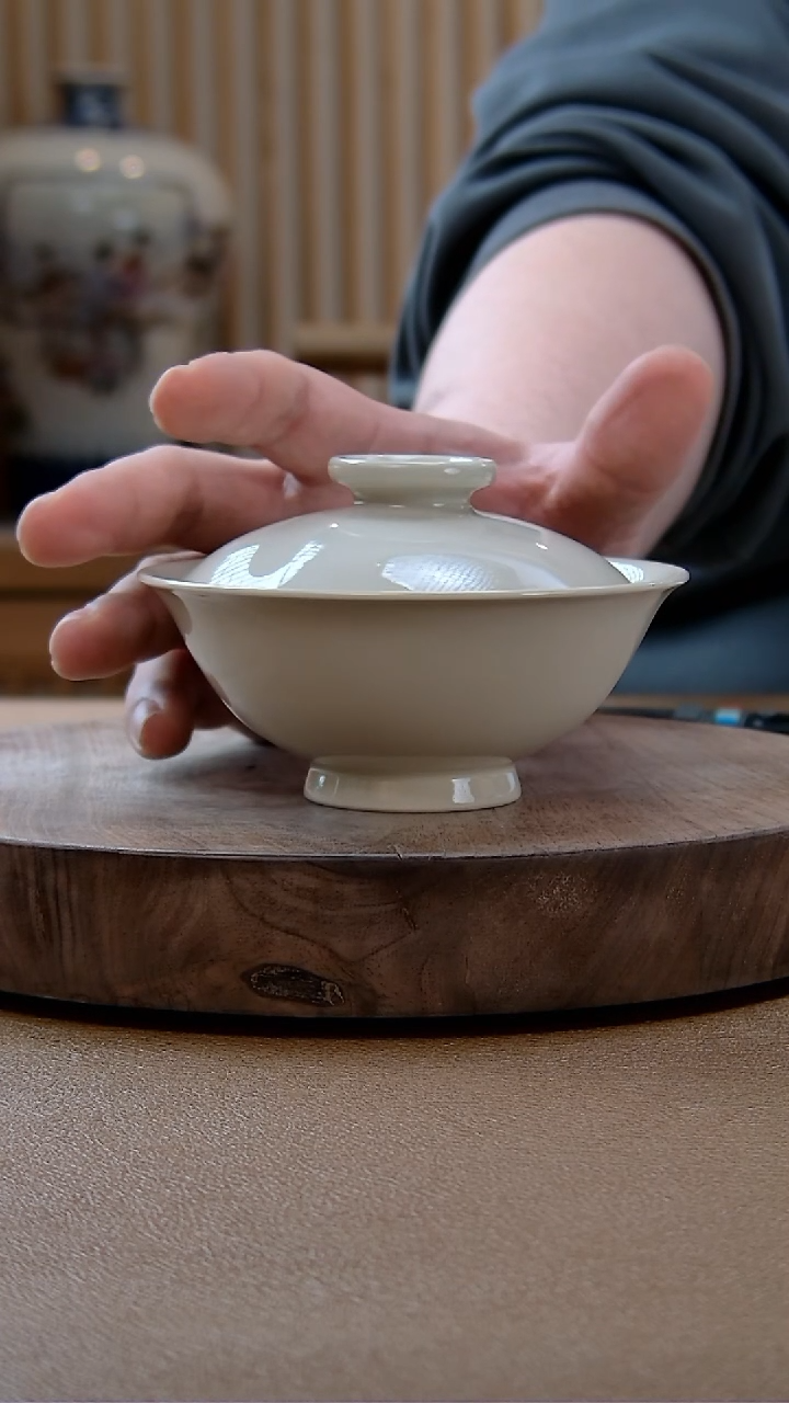 【闪购商品】翰文堂唐风盖碗。。。。