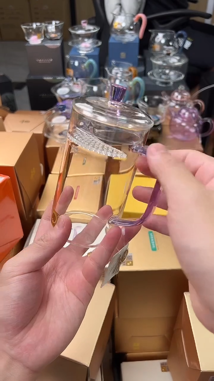 @@禾器晶彩简尚杯浅紫色